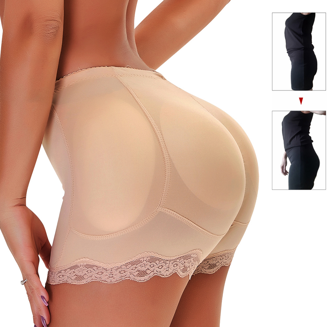 CXZD Women Hip Pads Fake Ass Butt Lifter Booties Enhancer Booty Buttocks Trimmer Waist Trainer Shapewear Body Tummy Shaper